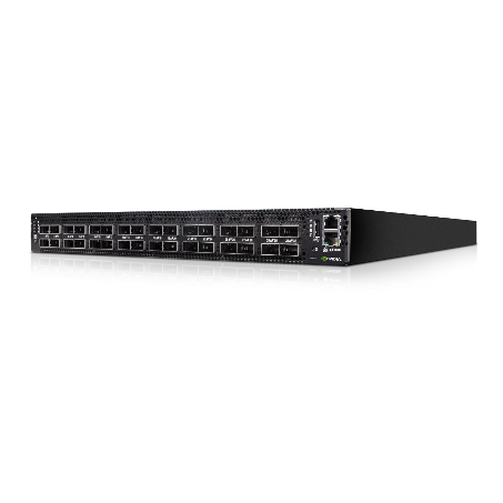 NVIDIA MQM8700-HS2F Quantum HDR InfiniBand 40 个 QSFP56 端口 交换机